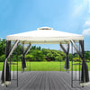 Outdoor Pergola 3 X 3m Gazebo Garden Sun Shade Canopy Shelter Patio Awning Porch