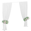 10ft Square Metal Wedding Arch Drape Backdrop Stand Kit Pipe Frame Wedding Party