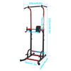 Steel Pull Up Bar Bars Trainer Station Home Strength Workout Exercise Fitness