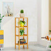 Tall Flower Plant Stand Display Shelf Storage Holder Indoor Kithen Bathroom Deco