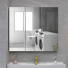 3 Doors Mirrored Wall Mounted Bathroom Cabinet with Shelf Storage Furniture NEW