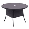 Bistro Glass Table Garden Outdoor Patio Furniture Square Round Morocco Style NEW