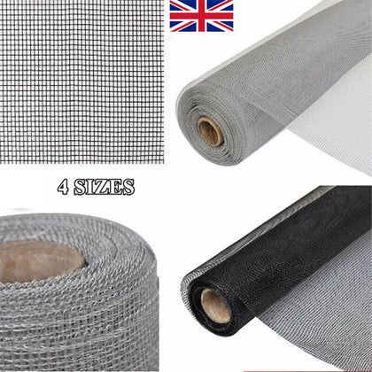 Mesh Screen Durable Net Insect Fly Bug Mosquito Spider Wasp For Door Window New