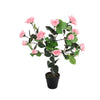 New Artificial Rose Tree Potted Indoor Outdoor Wedding Flower Garden Decoration
