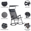 Folding Rocking Chair Outdoor Seat Rocker Relaxing Armchair Lounge Garden Patio
