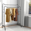 Luxury Cat Ears Double Bar Clothes Rail Racks Hanger Clothes Wardrobe Metal