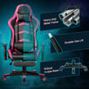 Ergonomic Gaming Chair Adjustable High Back Computer Chair W/ Remote Control LED