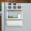 Refrigerator Side Shelf Fridge Hanging Rack Seasoning Organizer & 2 Towel Holder