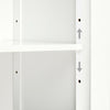 Bathroom Cabinet Unit 4 Drawer 1 Door Cupboard Storage Freestanding Furniture