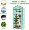 Greenhouse Garden Shed Mini Green House Plant Growing Tunnel Plant Storage Lawn