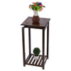 Bamboo Plant Stand Flower Pot Shelf Vase Display Rack Organizer for Living Room