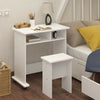White Writing Corner Table PC Computer Desk 70cm Laptop Home Office Workstation