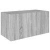 Wall Mounted Cabinet Engineered Wood Floating Cabinet Multi Colours