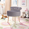 Velvet Dressing Table Stool Bedroom Vanity Makeup Stool Bedroom Chair Piano Seat