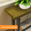 Vintage Console Table Industrial Hallway Table with Metal Stand for Living Room