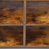 TV Stand Console Table Industrial 3-Tier Rustic Console Entryway/Hallw