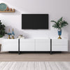 TV Stand Cabinet Unit Modern High Gloss 190cm with 3 doors and 2 drawers NS