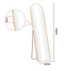 Arch Free Standing Full Length Bedroom Mirror Tilting Floor Mirrors 150cmx40cm