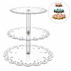3 Tier Cupcake Stand Display Cake Dessert Food Platter Round Stand Party Serving