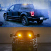 4x4 LED Amber Recovery Strobe Flashing Grille Light bar Truck Beacon Lamp 12/24V