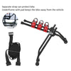 3 BIKE CARRIER FOR CAR TRUNK MOUNT RACK BICYCLE STAND CYCLE UNIVERSAL CAR RACK