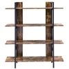 3 4 5 Tier Wooden Bookcase Bookshelf Storage Shelves Display Stand Shelving Unit