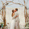 Macrame Wall Hanging Boho Wedding Backdrop Handmade Door Window Curtain Decor GB