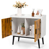 Wooden Storage Cabinet Freestanding Cupboard Sideboard Display Organiser Unit