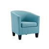 Fabric Tub Chair Armchair Occasional Accent Lounge Living Room Stylist Teal