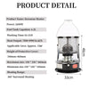 KEROSENE OIL HEATER 4.6 L PORTABLE WICK HEATING STOVE FOR INDOOR CAMPING OUTDOOR
