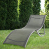 2pcs Recliner Chair In Outdoor Sun Lounger Balcony Garden Patio Furniture Rest