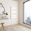 Bathroom Radiator Heated Flat Panel Straight White Black Anthracite Chrome