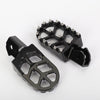 2X Motorcycle Surron Upgraded Footpegs Larger Sur Ron Light Bee Black Foot Pegs