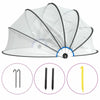 Pool Dome Round 406x203 PVC G2O6