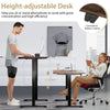 Electric Standing Desk Height Adjustable Sit to Stand Desk with Headphone Hook
