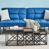 Industrial Set of 4 Nest Coffee Table Stacking Side Table End Table Living Room