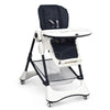 4 in 1 Rolling Baby Highchair Infant Toddler Reclining Sleeping Chair W/ Storage