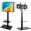 Floor TV Stand Tall for most 32"-65" with Bracket Mount Swivel Height Adjustable