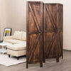 4 Panel Room Divider Wooden Screen Wall Folding Room Partition Separator Privacy