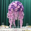 60/80/100cm Clear Tall Flower Stand Pedestal Plinth Display Cake Holder Wedding