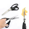 Stainless Steel Dressmaking Scissors Pinking Shears Craft Zig Zag Cut Shears
