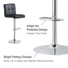 1/2x Bar Stool Hub Pub Kitchen Breakfast Swivel Gas Lift Chair Stool Dining Room