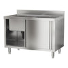 Catering Sink Commercial Kitchen Cabinet Stainless Steel Work Table Storage Unit