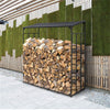 Extra Large Log Holder Firewood Rack Log Basket Firewood Holder Storage 187cm