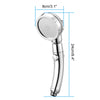 Shower Head High Turbo Pressure 40% Water Saving Filter Energy For Bathroom