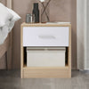 Drawer Wooden Bedside Table Cabinet Nightstand Storage Bedroom Furniture UK