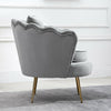 Oyster Velvet Accent Armchair Sofa Chair Footstool Available Lounge Living Room
