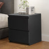 Wood Bedside Table Cabinet Chest Of Drawer Bedroom Nightstand 2/3 Drawer Modern