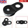 Snatch Block Steel 4 Tons Heavy Duty Off Road Recovery Pulleys Winch 4/10 Tons