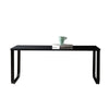 Black Tempered Glass Top Coffee Table Side Lamp Table Desk Living Room Bedroom